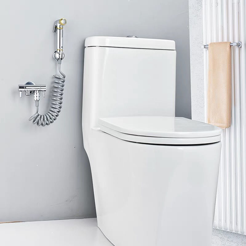 All-copper toilet spray gun set, companion toilet, bathroom cleaning, flushing, feminine wash, pressurized nozzle, shower head, faucet Application Scenario