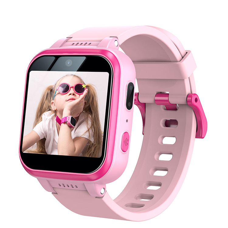 The children's watch Y90 features dual cameras, multiple dials, step counting, games, music and video playback, large memory and TF card insertion details Picture