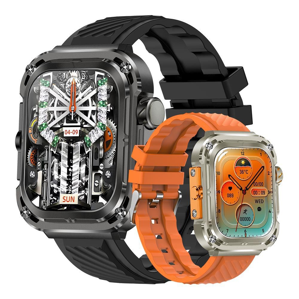The cross-border bestseller Z85 MAX smartwatch features Bluetooth calls, Dynamic Island, NFC, and a three-band multi-sport smartwatch full figure