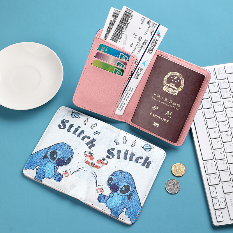 New manufacturer wholesale cartoon large-capacity card slot ID card storage bag, driver's license slot portable bank card storage full figure