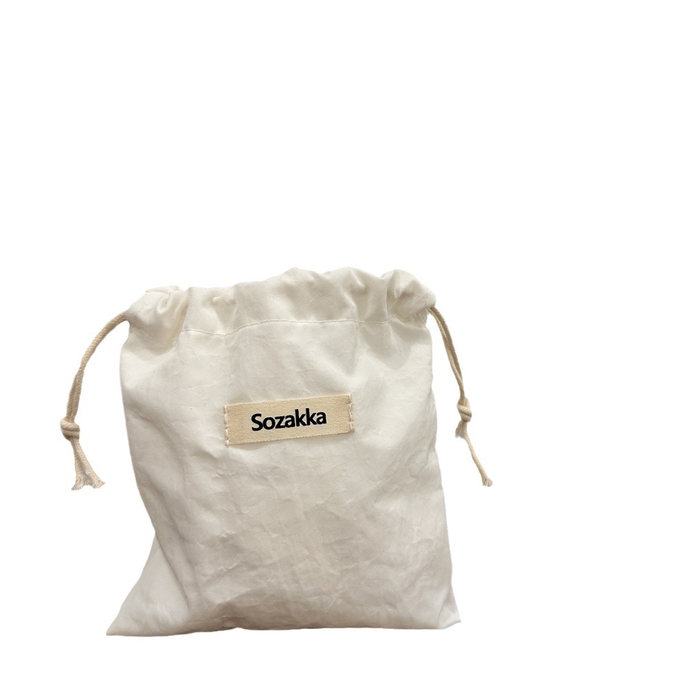 3856 Oxford Drawstring Bag, small item storage bag, cloth bag, student sundries portable toiletry and makeup bag Item Picture