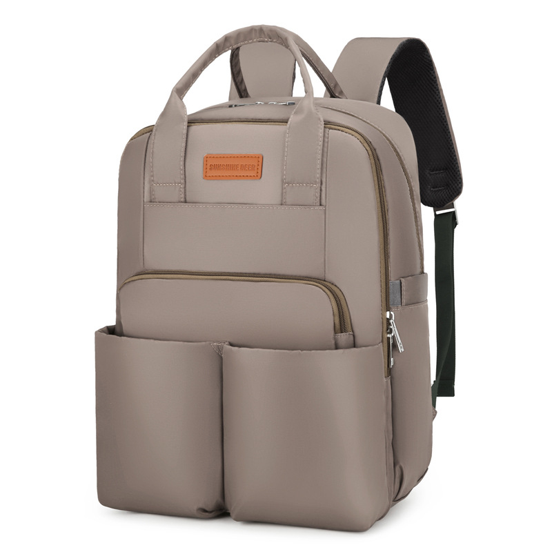 Fashionable Mommy bag, baby bag, large-capacity travel bag, multi-functional baby walking bag, milk carrying bag, water-resistant baby bag details Picture