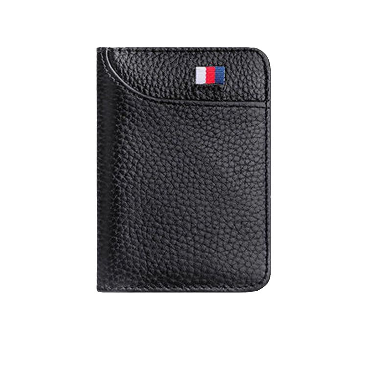 Best-selling card case in solid color, ultra-thin and compact, bank ID card holder, driver's license wallet, men's simple anti-demagnetization card holder Item Picture
