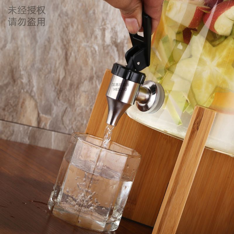 304 stainless steel juicer, hot water bucket, glass wine bottle, ceramic jar faucet, beverage machine, cold and hot water purifier Specification drawing
