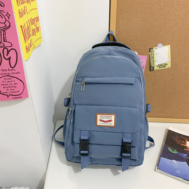 Schoolbag for girls, ins backpack, bag for junior high school, senior high school and primary school students, cute and sweet, large-capacity backpack, essential for travel Application Scenario