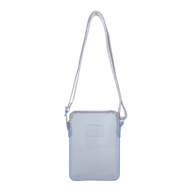 2025 Candy-colored PVC chain transparent crossbody bag, fashionable letter versatile women's bag, high-end transparent handbag Item Picture