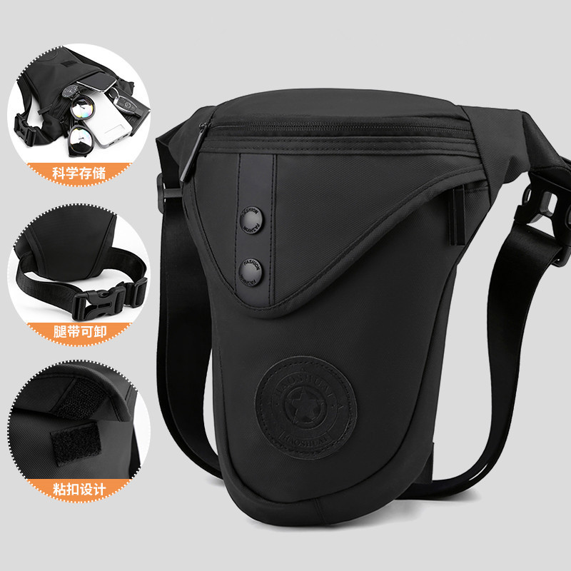 Factory direct sales of new men's outdoor cycling leg bags, casual sports waist bags, multi-functional chest bags and crossbody bags for cross-border sales full figure