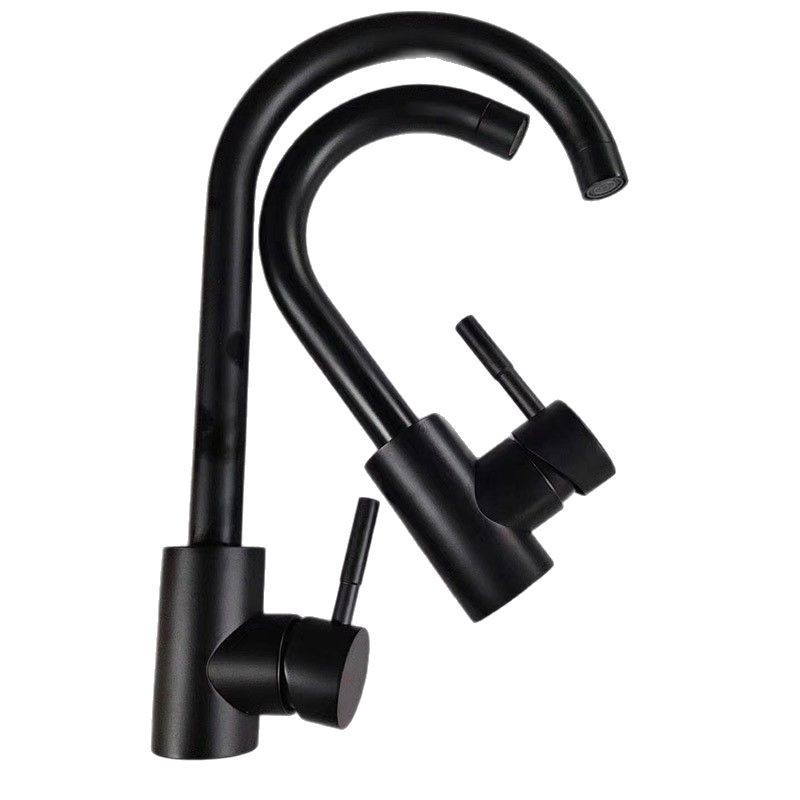 Libokang Sanitary Ware wholesale black stainless steel kitchen sink faucet, hot and cold foreign trade kitchen faucet Application Scenario