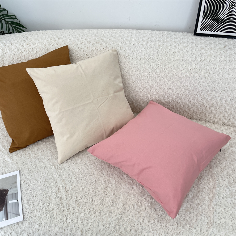 bj5119 light luxury, simple and plain color living room sofa pillowcase, large throw pillow, car backrest, office cushion Specification drawing