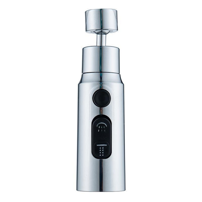 Kitchen faucet, multi-functional scraper, rotatable anti-splash bubble, universal pressure-increasing extender, vegetable washing faucet Item Picture