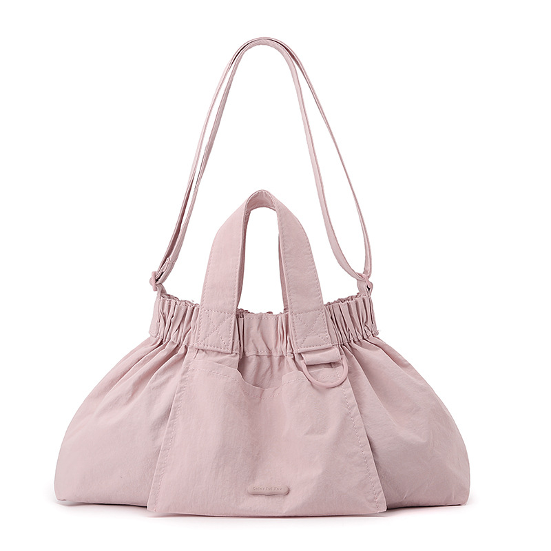 Colorful Fox's new Korean niche design hand-held shoulder crossbody women's bag is lightweight, casual and foldable Item Picture