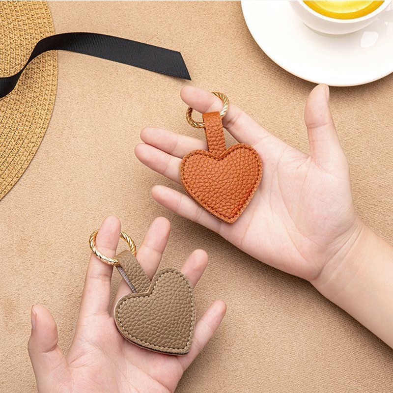 PU leather round magnetic hat clip, outdoor sun hat anti-loss clip, travel hat storage, bag pendant details Picture