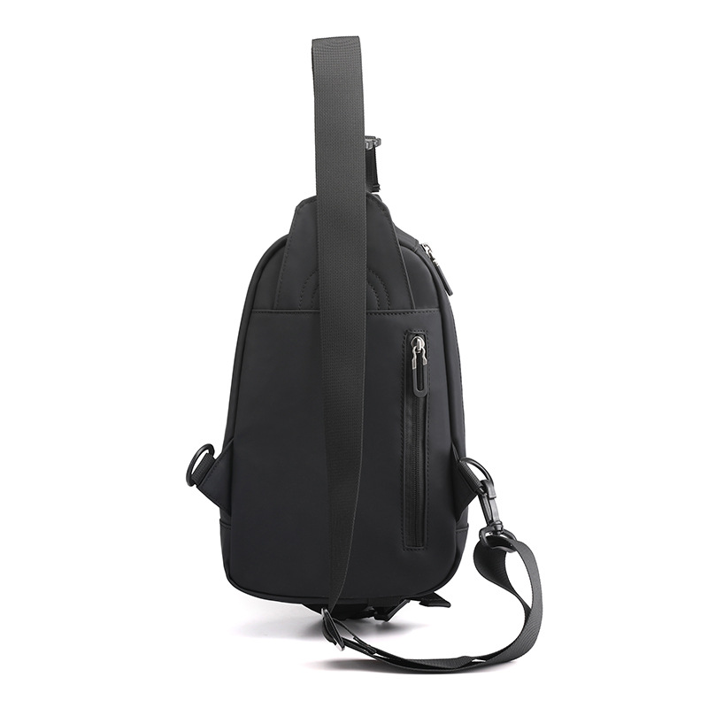 HAOSHUAI's new trendy men's chest bag, fashionable and casual shoulder bag, multi-functional waterproof crossbody bag for cross-border use Application Scenario