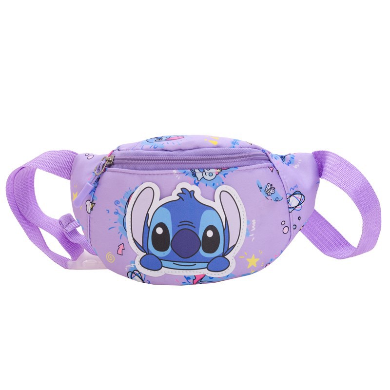 2025 New children's bags, cute Teddy waist bags for boys and girls, crossbody bags, outdoor casual and fashionable chest bags Item Picture