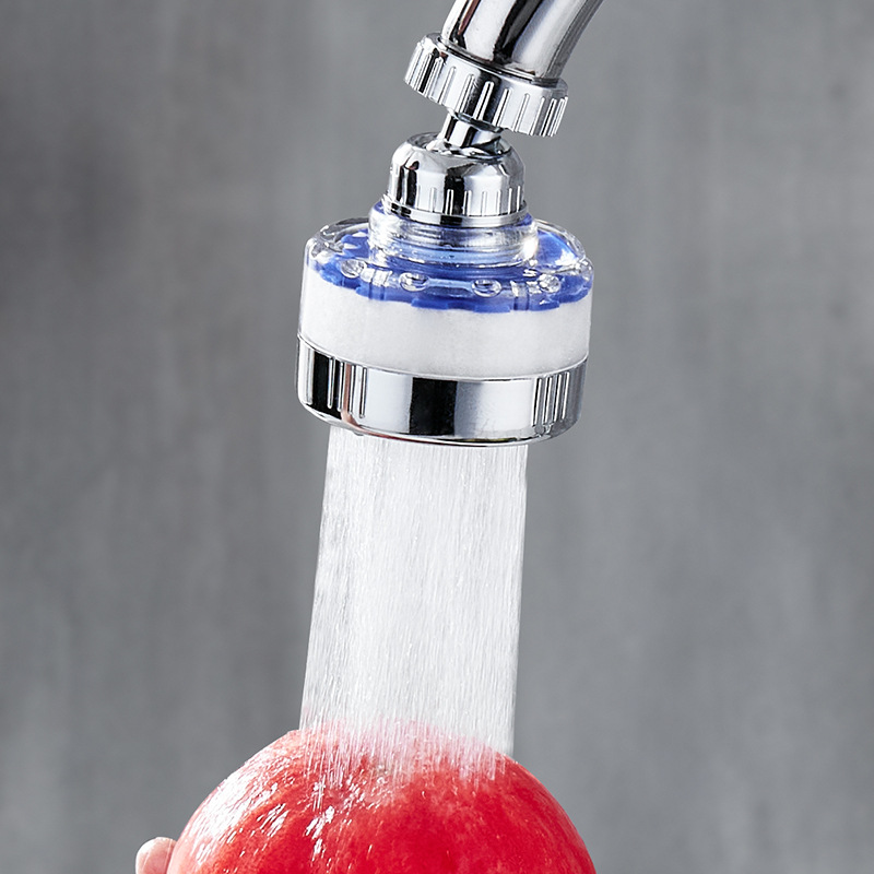 Splash-proof faucet, shower head extension device, bubble generator, water purifier, splash-proof faucet, faucet filter Application Scenario