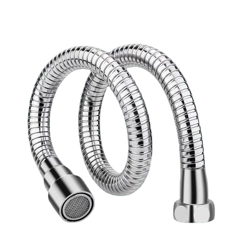 Faucet extender, anti-splash wonder, faucet extension extender, universal head and mouth pipe, stainless steel extender Item Picture