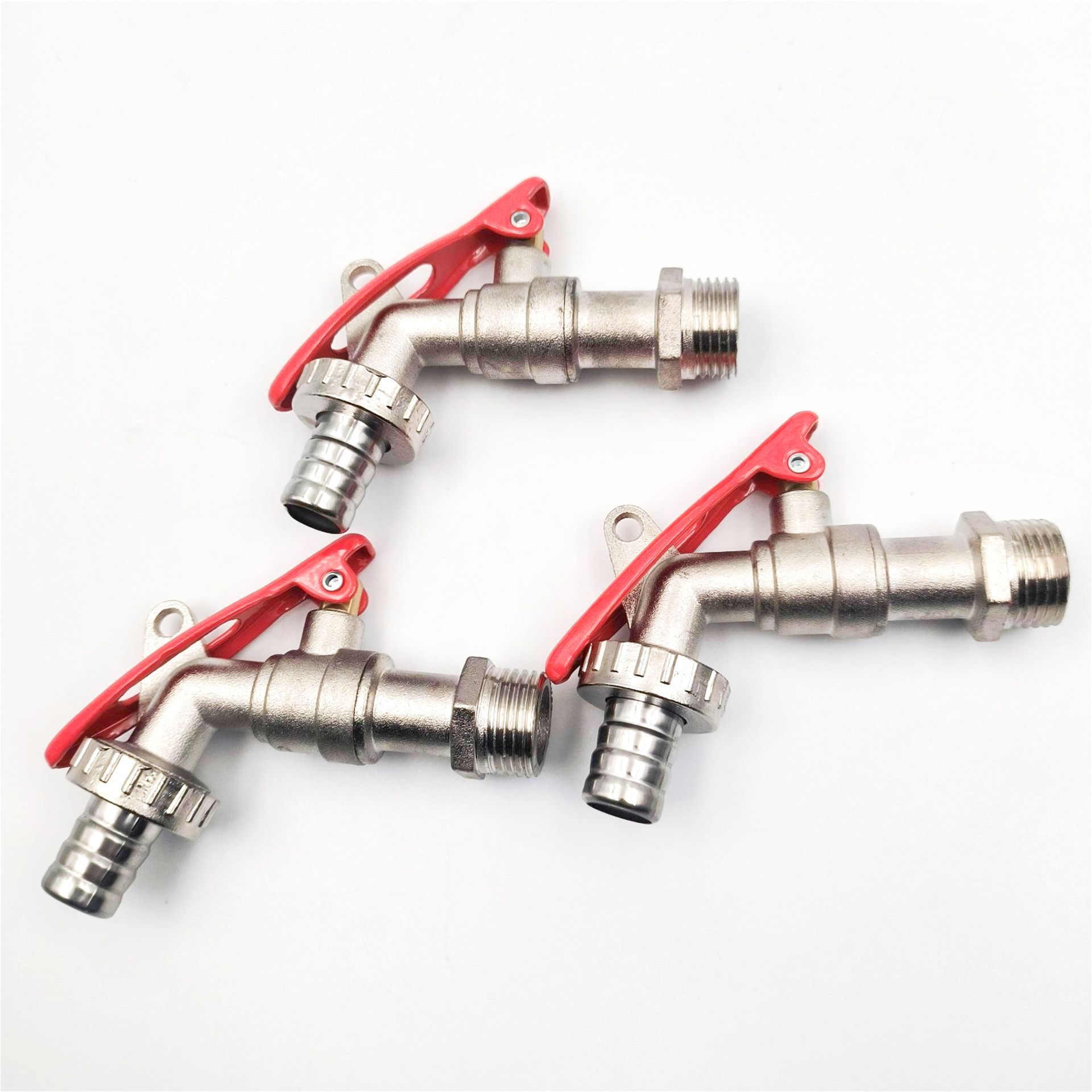 Cross-border exclusive zinc alloy water lock faucet 4-point and 6-point garden water lock faucet anti-theft garden faucet Specification drawing
