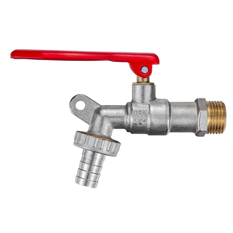 Tangke all-copper lockable washing machine faucet mop sink sink nickel-plated garden anti-theft outdoor faucet cross-border Item Picture