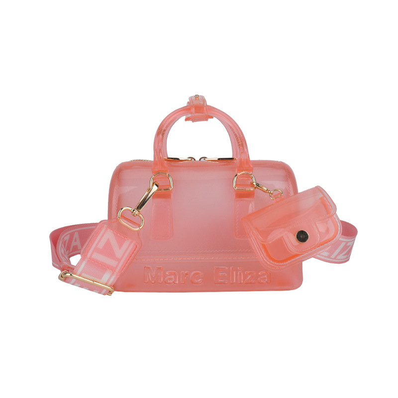 European and American Fashion 2025 Summer Yoko Jelly Bag, fashionable single-shoulder crossbody bag, versatile macaron-colored hand-held women's bag Item Picture