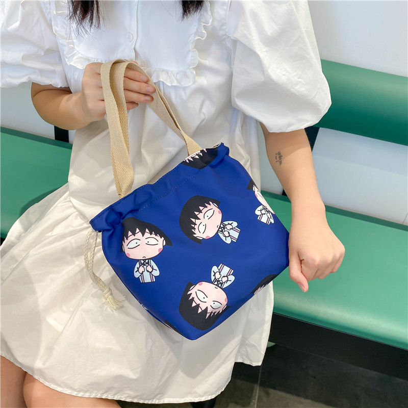 Canvas bento bags, student rice bags, hand-held rice bags, Japanese bento bags, drawstring bags, lunch box bags Application Scenario