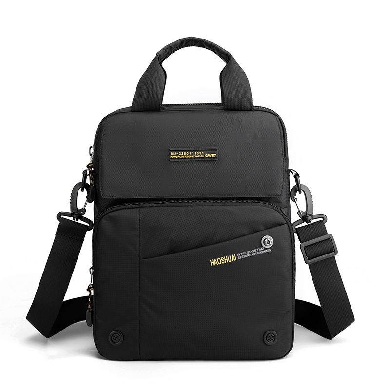 Factory direct sales of new men's outdoor crossbody bags, casual hand-carry men's bags, sports travel backpacks, briefcases for cross-border use details Picture