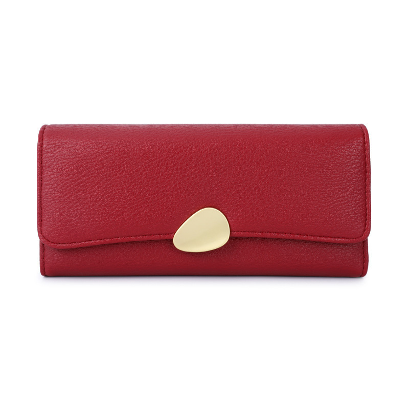 Ladies' long soft wallet, multi-slot card case, retro, fashionable, simple, large capacity, 30% off wallet clutch Application Scenario