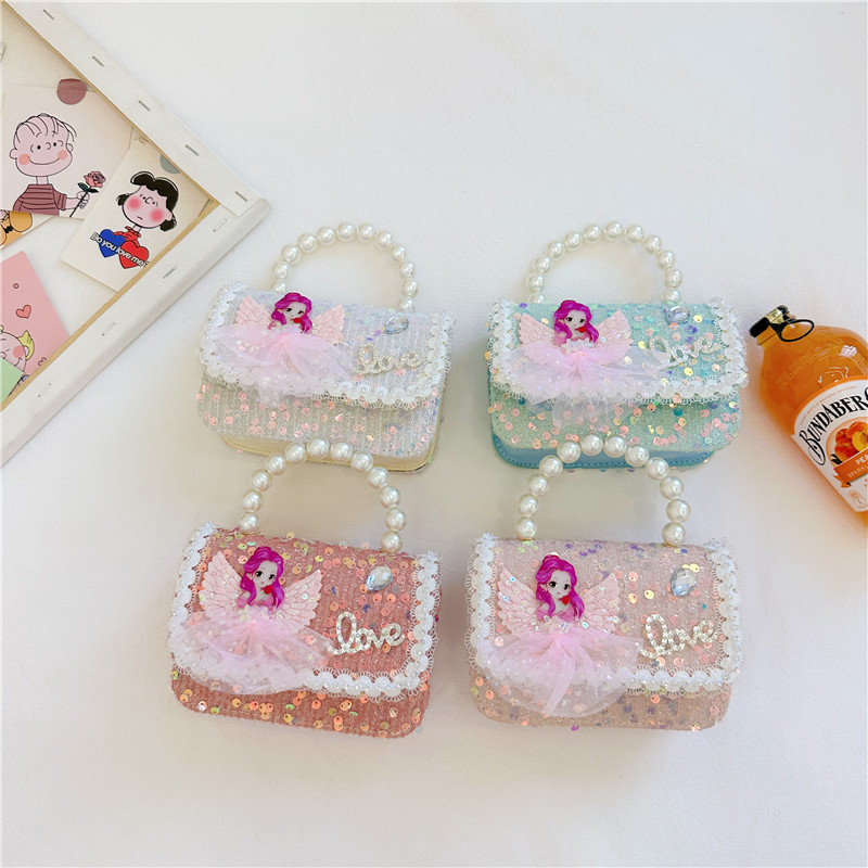 2024 New Princess Bag, girls' crossbody single-shoulder bag, mini coin purse, cute little bag, girls' gift toys Application Scenario
