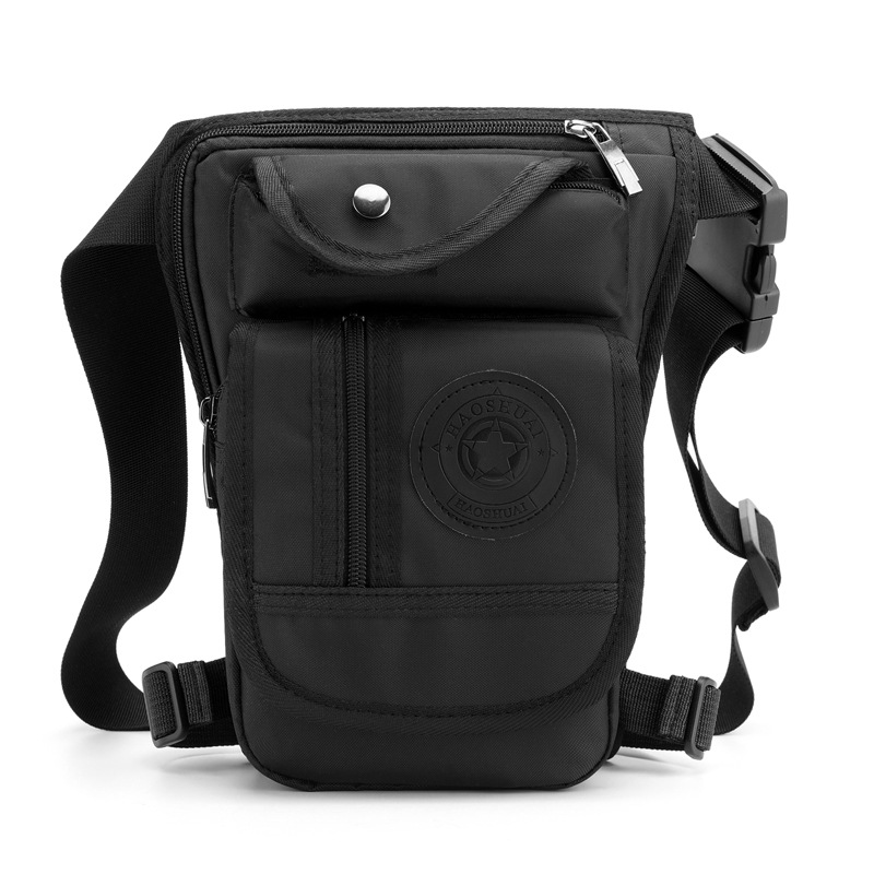 New multi-functional and fashionable nylon leg bag for mountain climbing, outdoor travel and sports, convenient waist and leg bag Item Picture