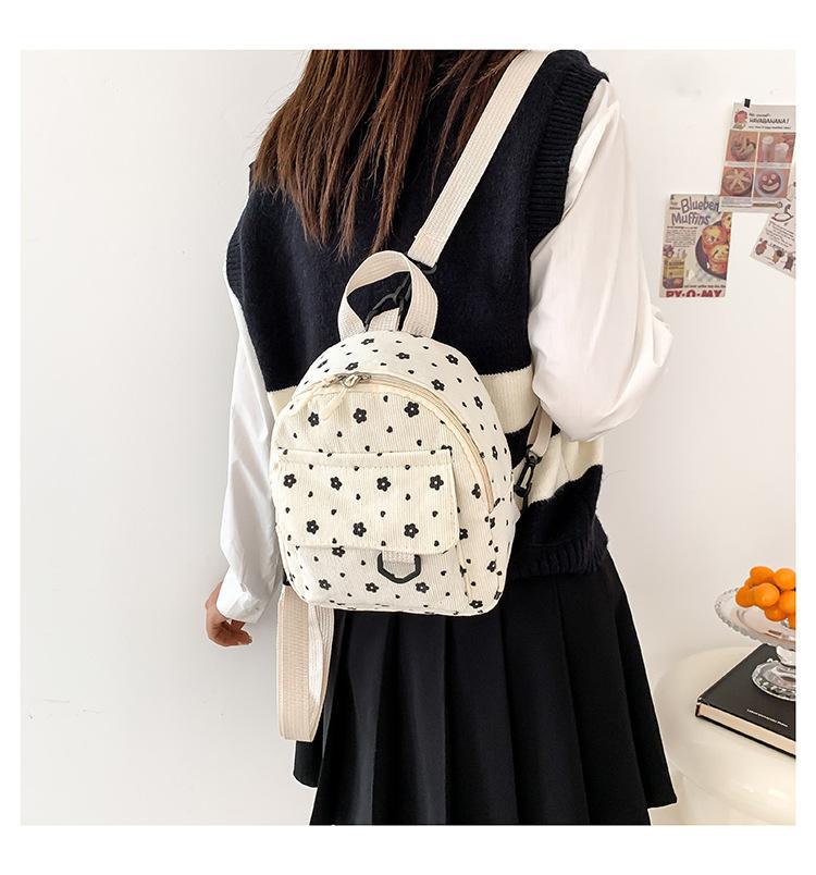 The 2024 backpack features a Japanese-style, fresh and girlish casual multi-purpose single-shoulder bag and a Korean-style, fashionable and retro crossbody bag undefined