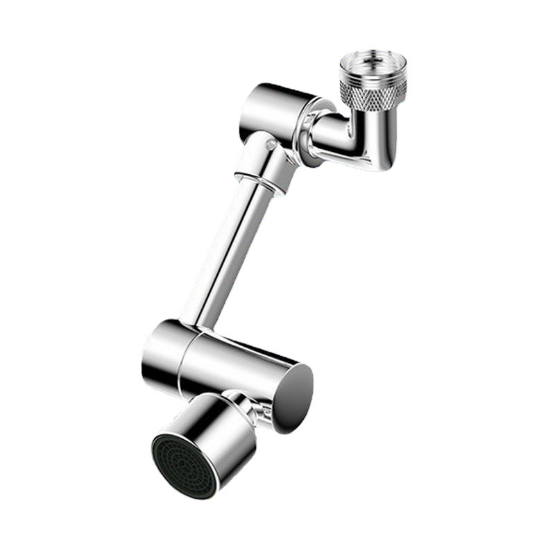 All-copper faucet universal extender, 1440-degree rotating mechanical arm, washbasin splash prevention wonder, extender, bubble maker Item Picture