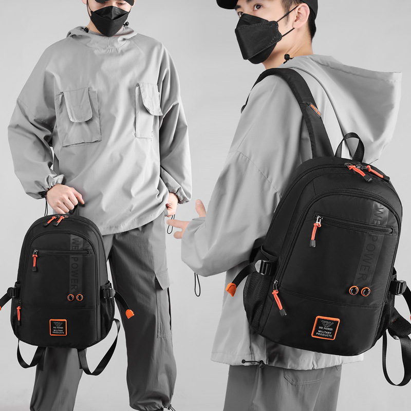 WEPOWER's new casual backpack, large-capacity commuting computer backpack, men's and women's outdoor sports travel bag details Picture