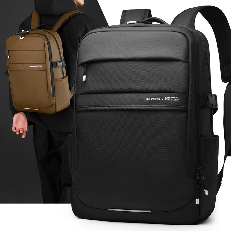 WEPOWER's new travel and leisure backpack, business travel computer backpack, and backpack for junior and senior high school students full figure