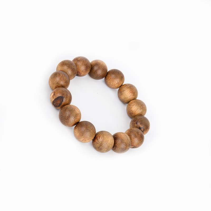 天然金丝楠木老料阴沉佛珠手持链串原木念珠男女士情侣款饰品细节图