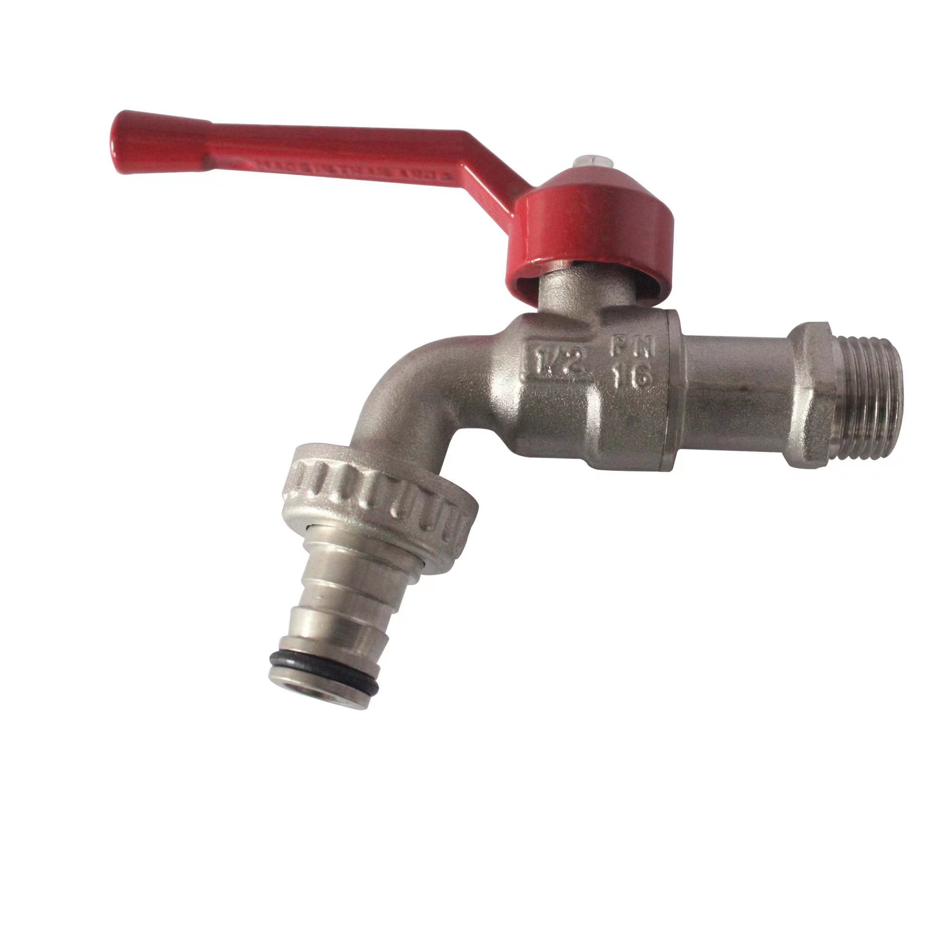 Hot-selling zinc alloy faucets for foreign trade, washing machine water outlets, garden outdoor faucets, mop sinks, four-inch faucets full figure