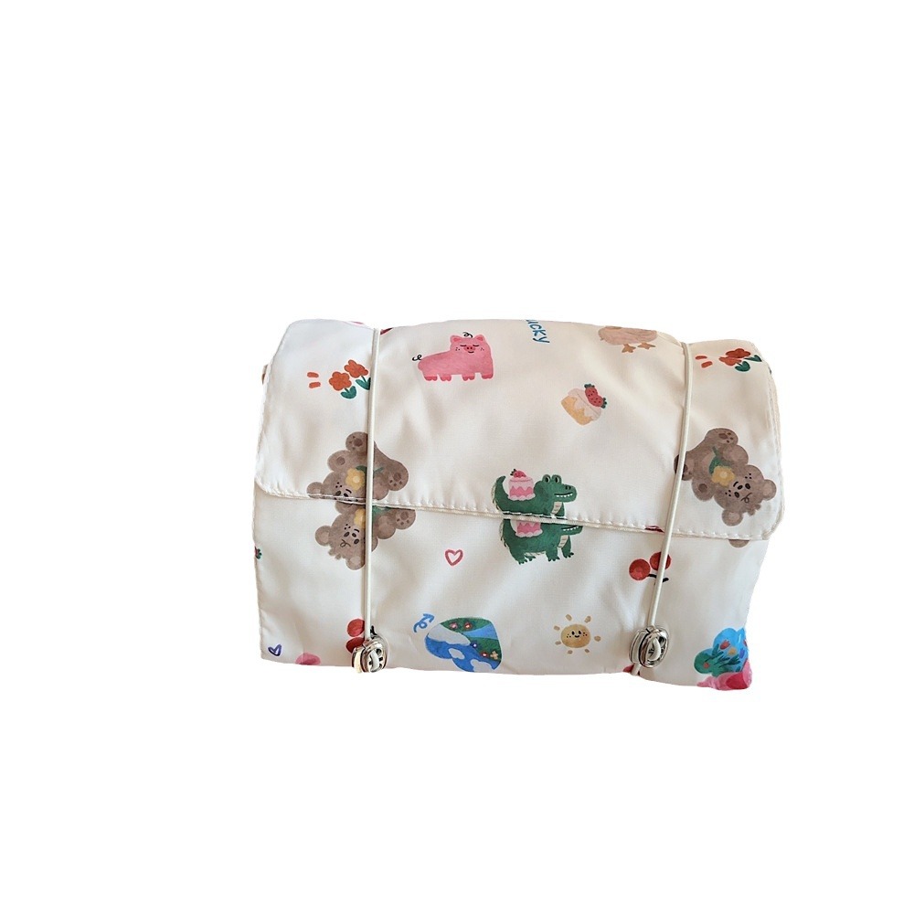 310151 Graffiti Print Four-in-one Makeup bag, detachable toiletry bag, Women's portable large-capacity storage bag Item Picture