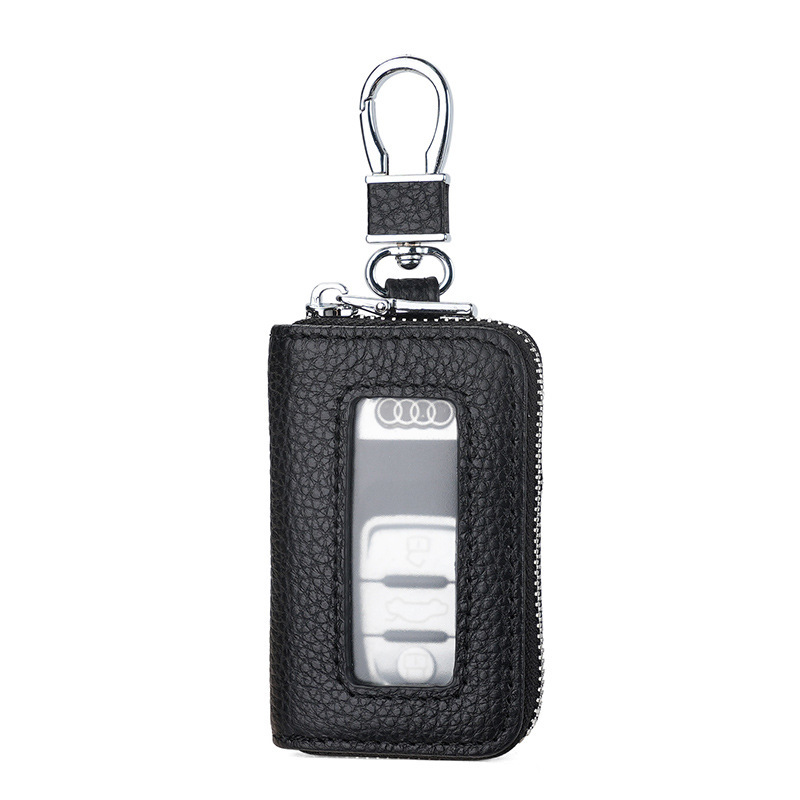 Business portable compact key case, men's General Motors sensor storage bag, large capacity compact waist bag Item Picture