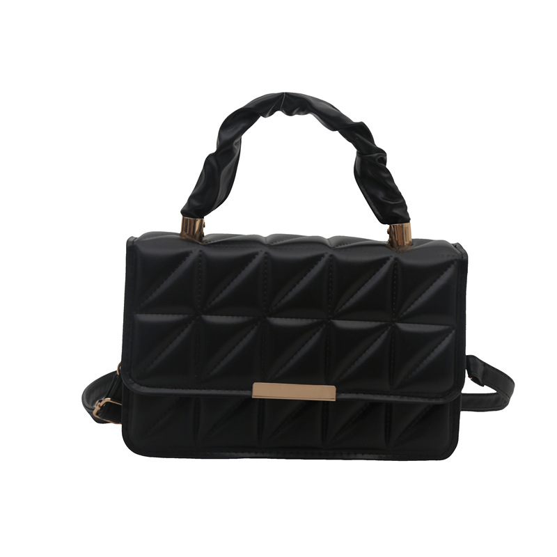 The new 2024 stylish and casual square bag for women, a unique and niche single-shoulder bag with a simple and stylish crossbody style, is selling well across borders Item Picture
