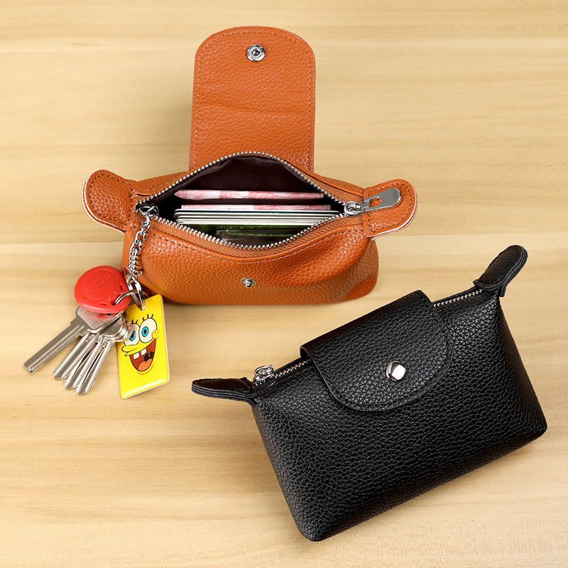 Mini and compact pendant for women, 2024 new coin case, niche design, small wallet, large capacity full figure