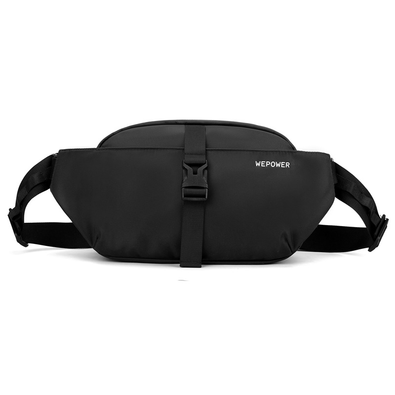 WEPOWER's new cross-border street commuting crossbody bag, travel and travel single-shoulder crossbody bag, trendy and personalized chest bag Item Picture