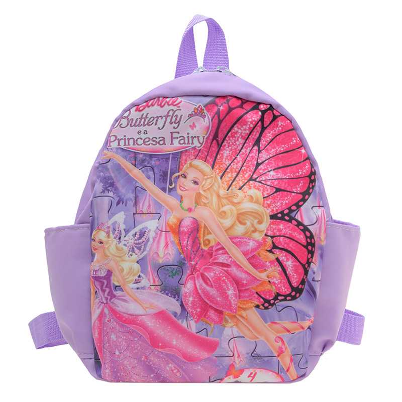 The new kindergarten schoolbag is trendy and cute with cartoon mermaid prints. It's a backpack for boys and girls and an export-oriented children's backpack Item Picture