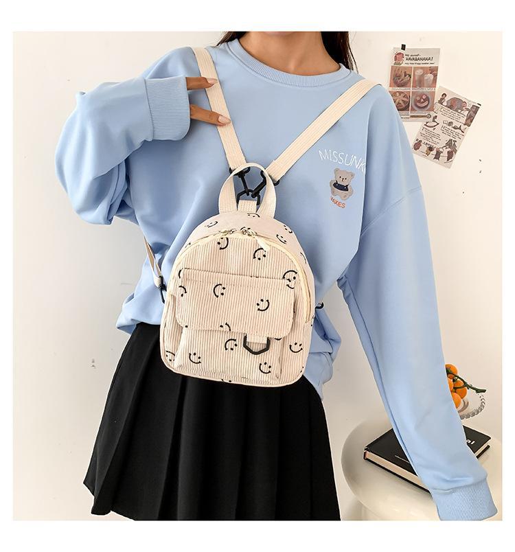 British-style versatile and cute single-shoulder mini crossbody bag 2023 new artistic and casual small bag backpack batch undefined
