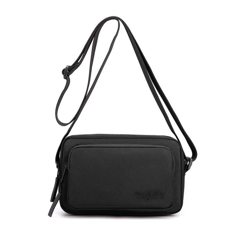 New fashionable and simple crossbody bag for men, a simple and trendy crossbody bag for commuting, leisure and business, a small single-shoulder bag Item Picture