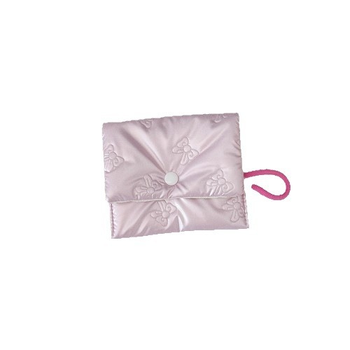 4731 InS-style bow zipper coin purse, sanitary napkin storage bag, multi-functional student portable storage bag Item Picture