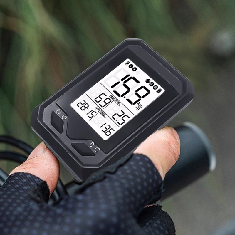 SB-518 USB rechargeable bicycle GPS odometer Wireless odometer large screen wireless backlight waterproof mountain bike odometer Odometer speed meter details Picture
