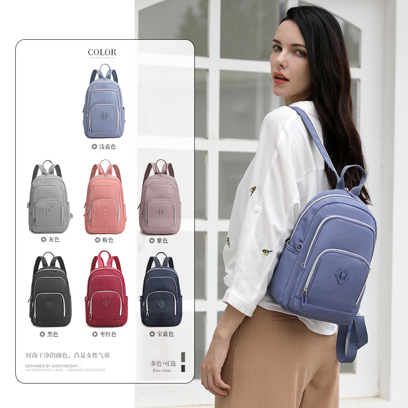 The manufacturer wholesals new multi-functional, fashionable and versatile chest bags, women's large-capacity single-shoulder crossbody bags and nylon backpacks full figure