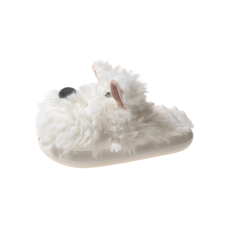 Cute cotton slippers for women's winter home indoor thick-soled slippers for women's winter home couple warm cotton slippers for autumn and winter export Item Picture
