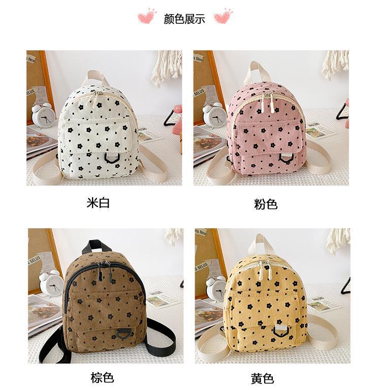 The 2024 backpack features a Japanese-style, fresh and girlish casual multi-purpose single-shoulder bag and a Korean-style, fashionable and retro crossbody bag details Picture