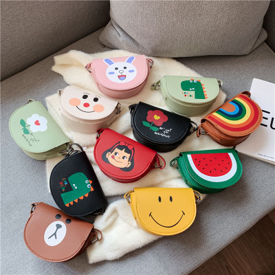 Cute baby infant backpack, mini 1-5-year-old cartoon children's bag for boys and girls, single-shoulder crossbody coin purse full figure