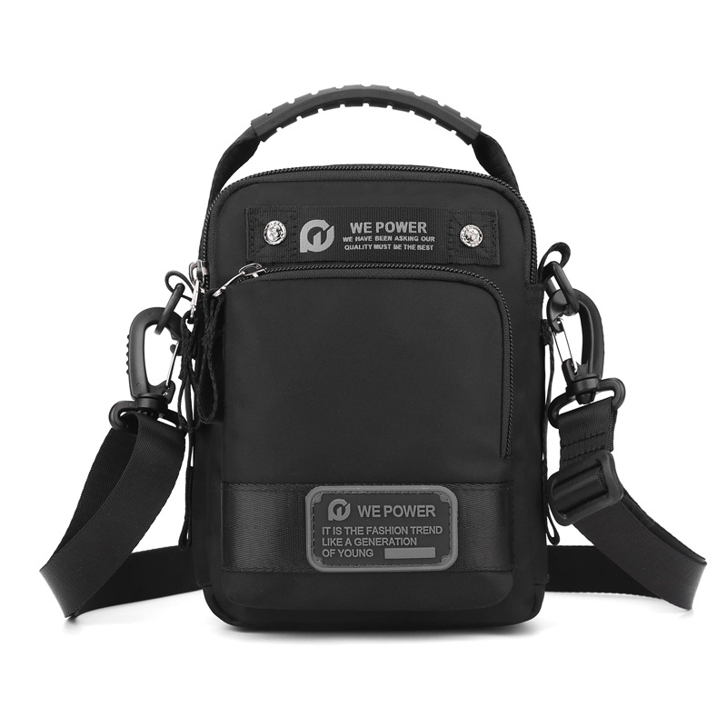 WEPOWER's new men's single-shoulder bag, waterproof outdoor multi-functional waist bag, fashionable, casual and versatile crossbody bag Item Picture