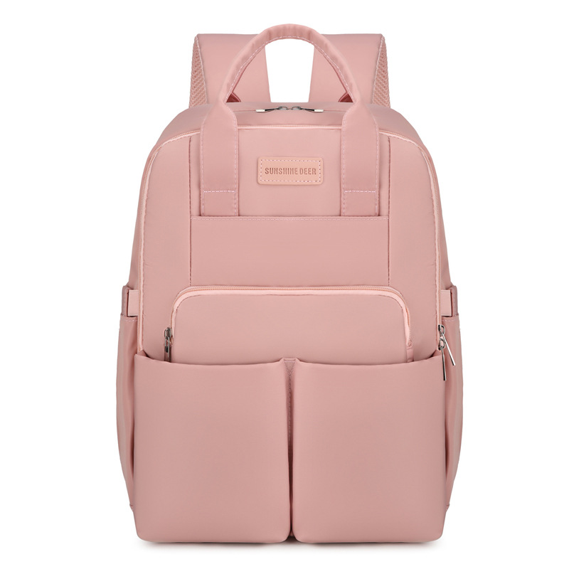 Fashionable Mommy bag, baby bag, large-capacity travel bag, multi-functional baby walking bag, milk carrying bag, water-resistant baby bag Item Picture